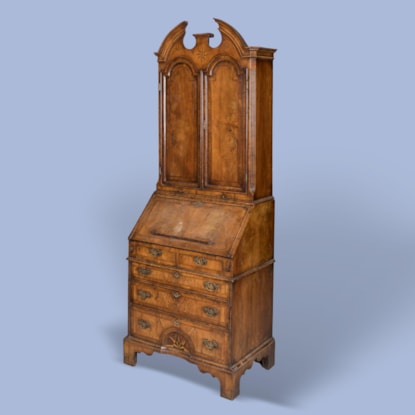 A Good Bureau Cabinet in the Early Georgian Manner